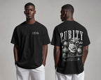 FRNK Oversized Unisex Graphic T-Shirt - Purity