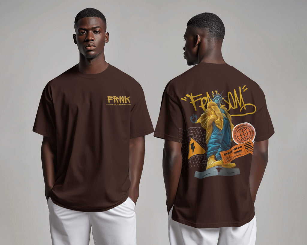 FRNK Oversized Unisex Graphic T-Shirt  - The Empire