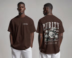 FRNK Oversized Unisex Graphic T-Shirt - Purity