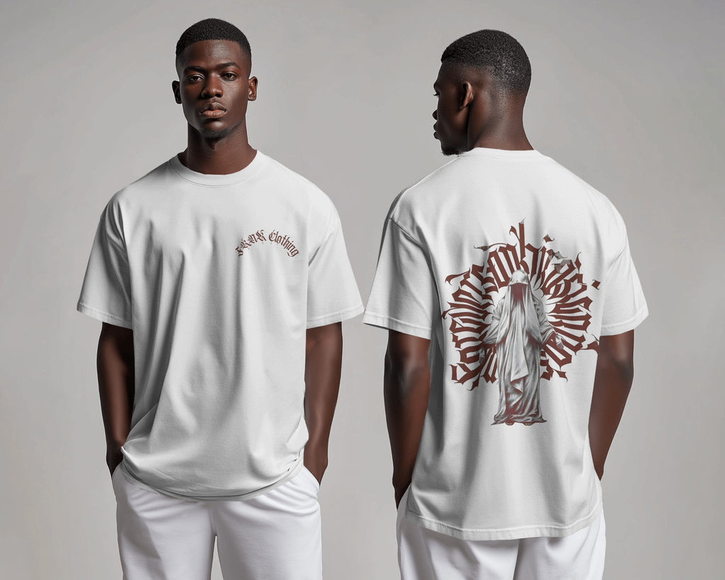 FRNK Oversized Unisex Graphic T-Shirt  - The Saint